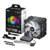 ASUS Case Fan 120mm 3 Pack Aura Sync TUF GAMING TF120 BLACK ARGB 3IN1 Black Domestic Authorized Distributor Product