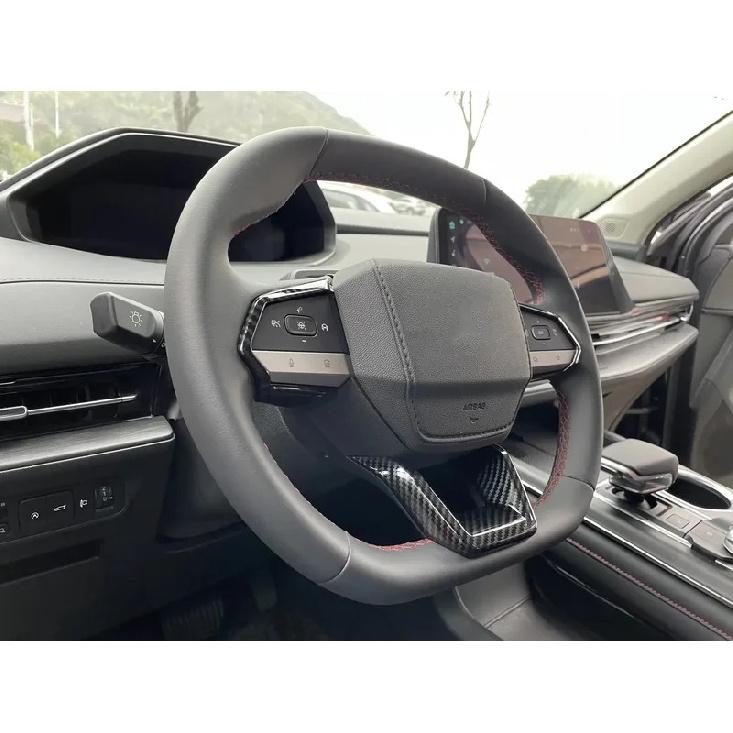 For Changan CS55 Plus UNI-V Univ   2024 Steering Wheel Buttons Frame Cover Protection Panel Trim Car Styling Accessories