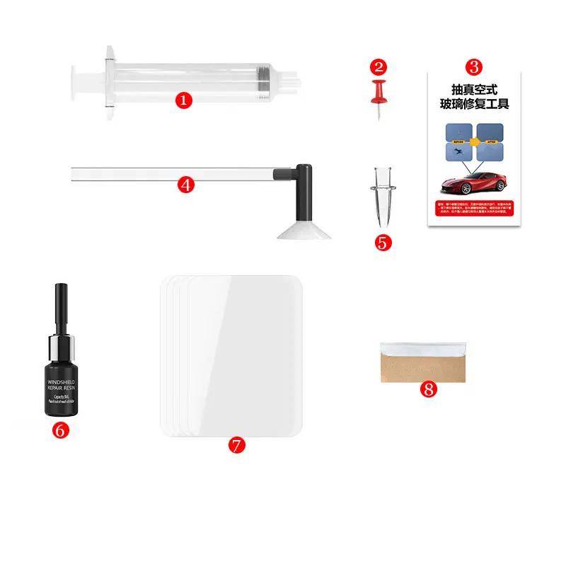 New Car Windshield Cracked Repair Tool Vehicle Casement Fix Glue Glass Curing Glue Auto Glass Scratch Crack Restore Car Tools
