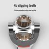 52-in-1 Universal Dog Bone Socket Wrench