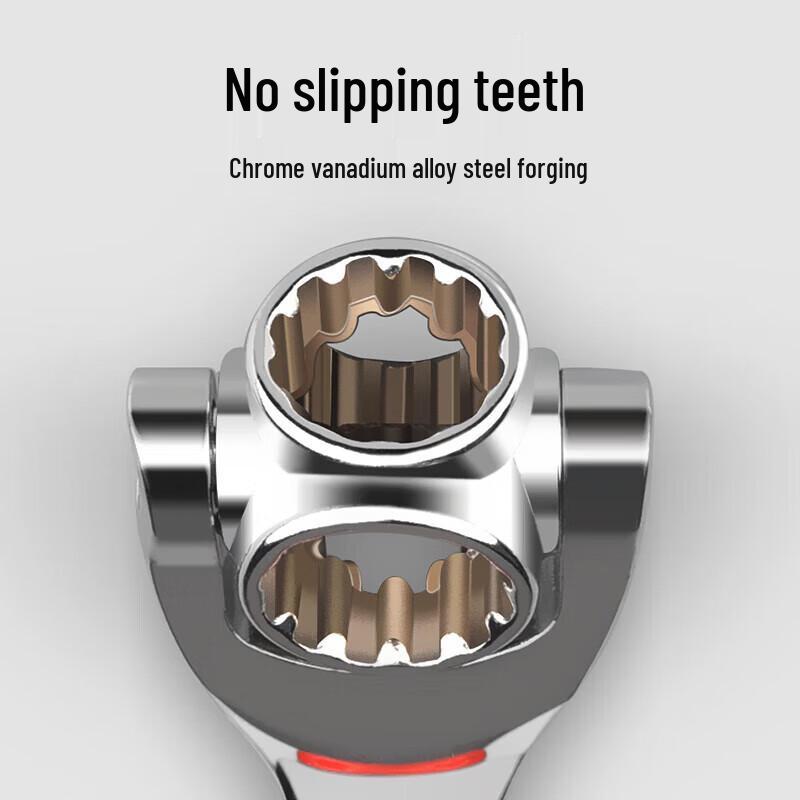 52-in-1 Universal Dog Bone Socket Wrench