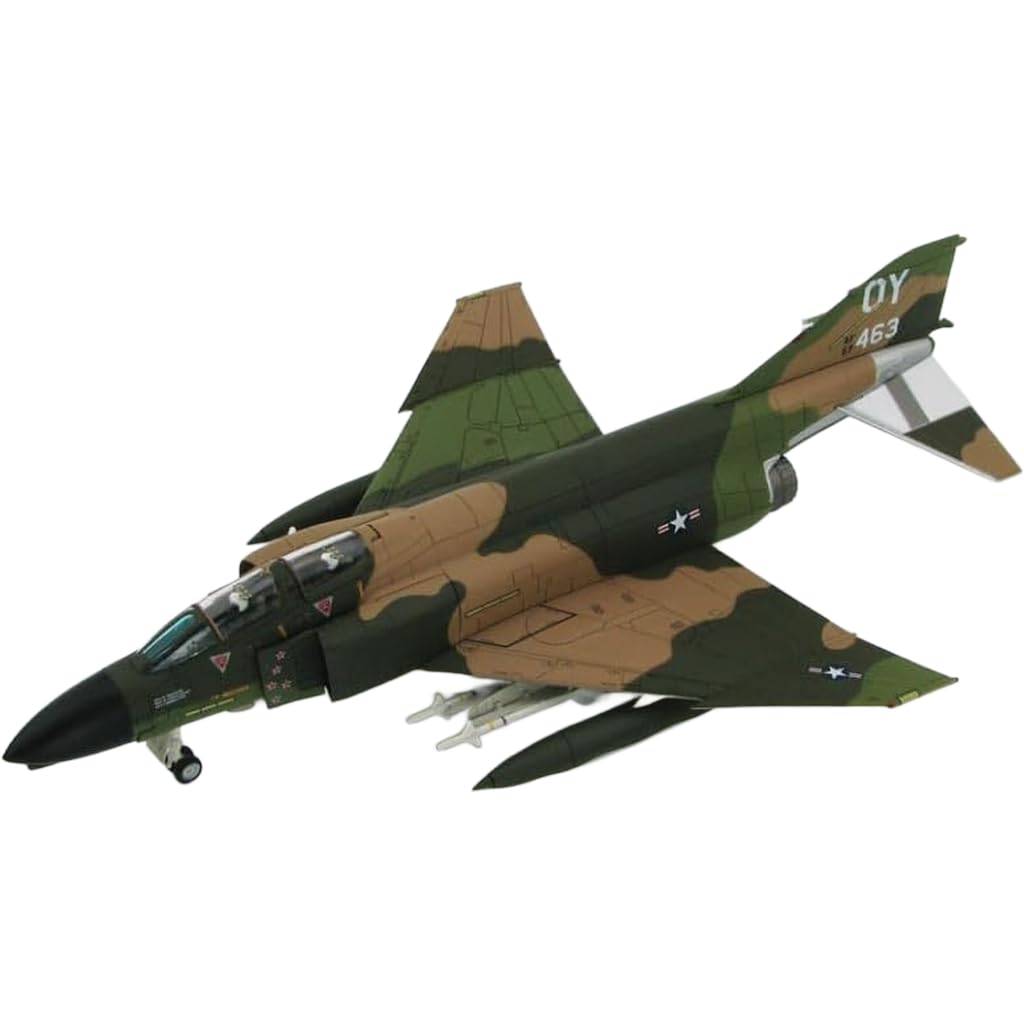 

1/72 Scale U.S. Air Force Phantom II Fighter Model, F-4D PHANTOM II, USAF 432RD TRW, 555th Fighter Squadron Triple Nickel [Parallel Import]