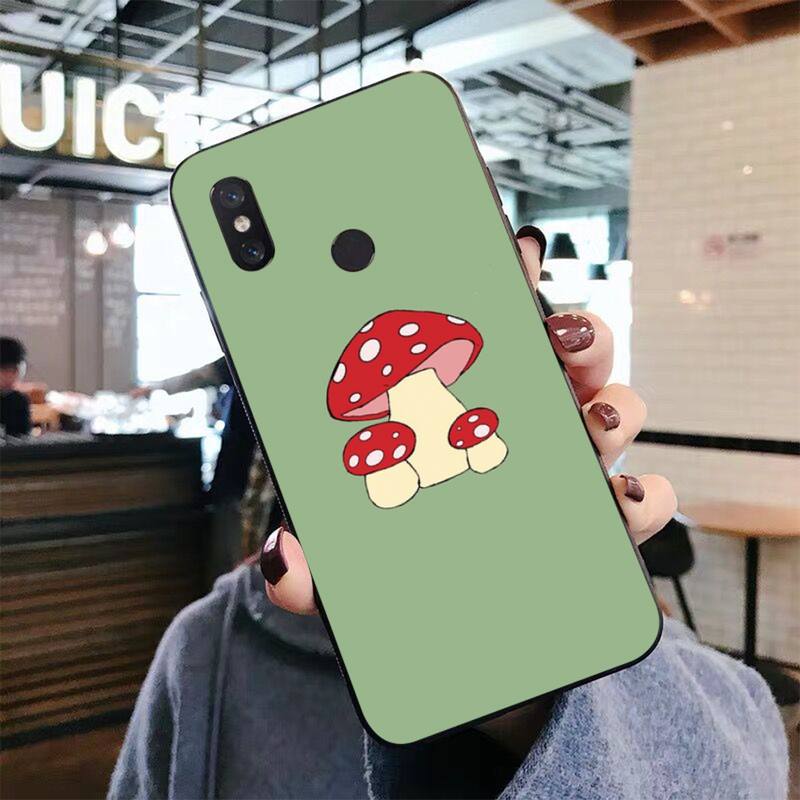 Mushroom Cute  Phone Case for Xiaomi Mi 5 6 8 9 10 Lite Pro SE Mix 2s 3 F1 Max2 3