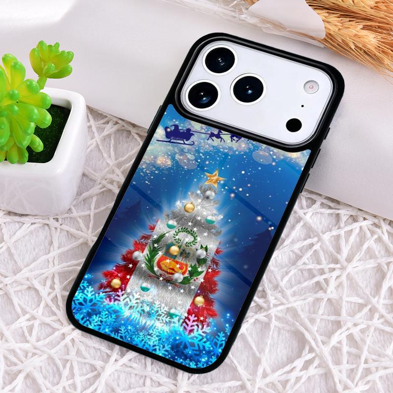 Peru Flag Shockproof Phone Case for iPhone 17 Air 16e 15 11 12 14 13 Pro Max Cover Coque