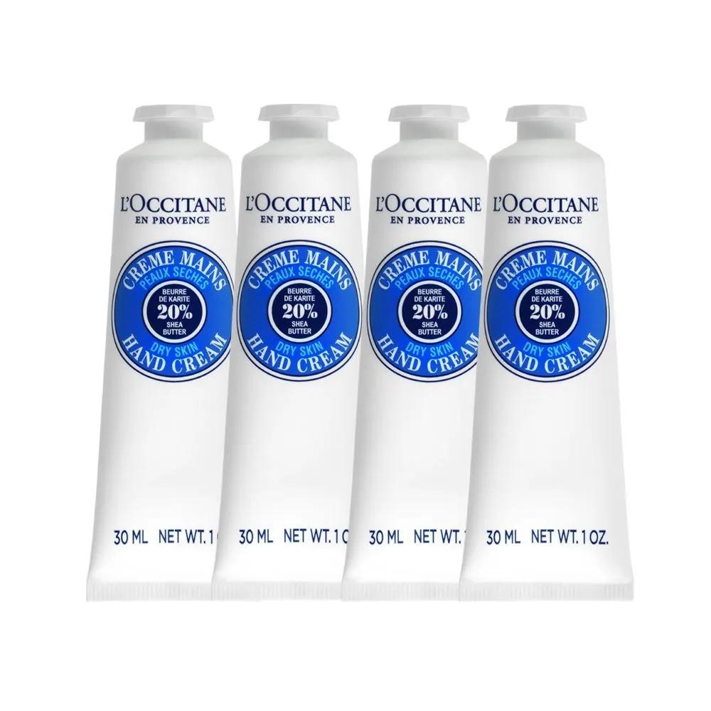 

L OCCITANE Shea Butter Dry Skin Hand Cream 30g x 4