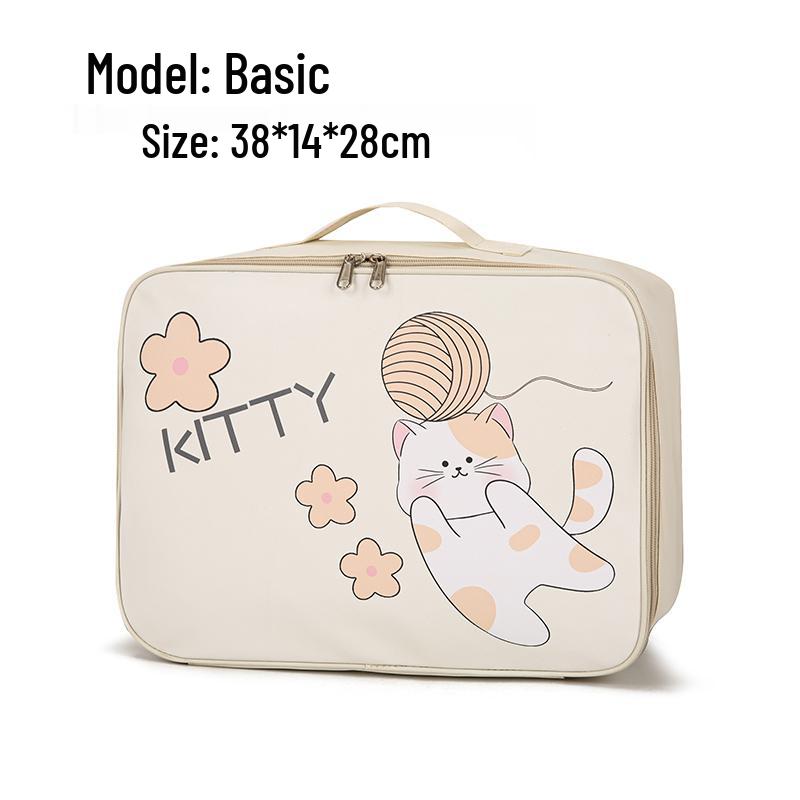 Travel Duffel Bag: Oxford Fabric Rolling Luggage and Storage Bag