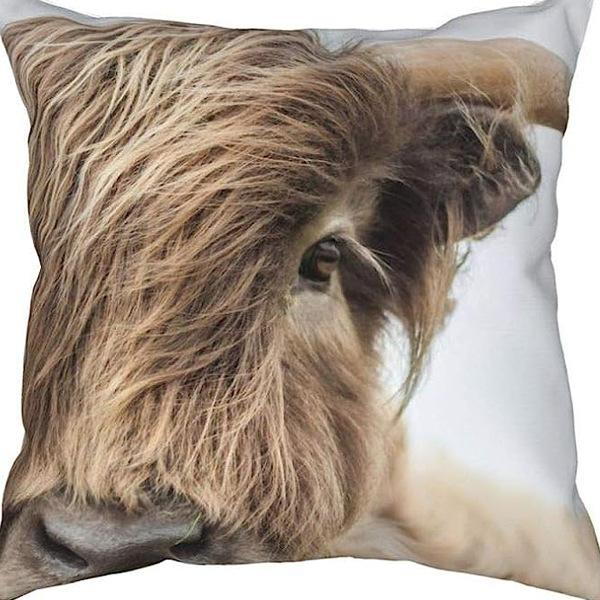New Creative Cartoon Farmhouse Cow Animal Pillow Case Home Decoration Living Room Car Cushion