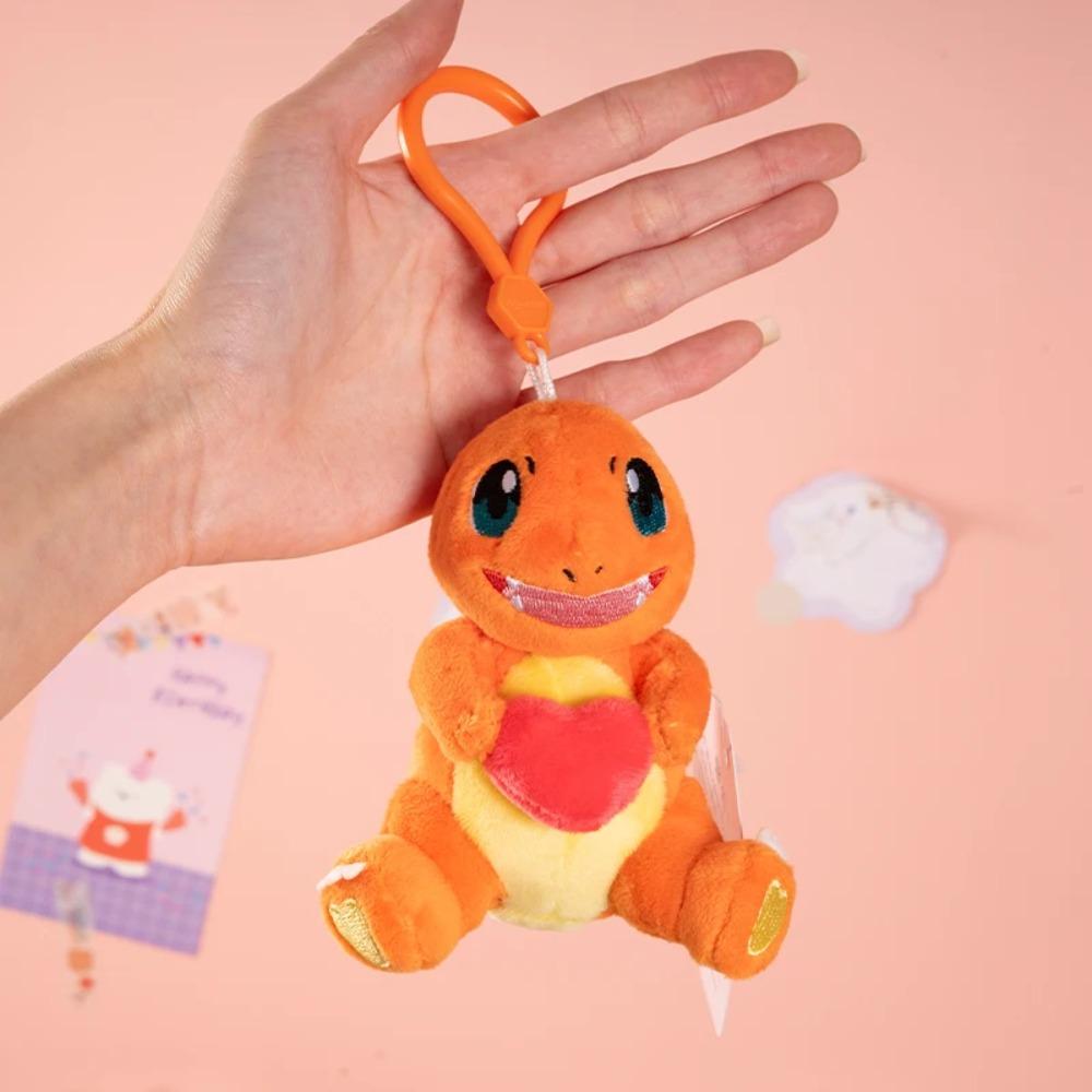 Pokémon Pikachu Gengar Charmander Togepi Anime Plush Toy Cartoon & Cute Doll Keyring Children's Toy Backpack Pendant