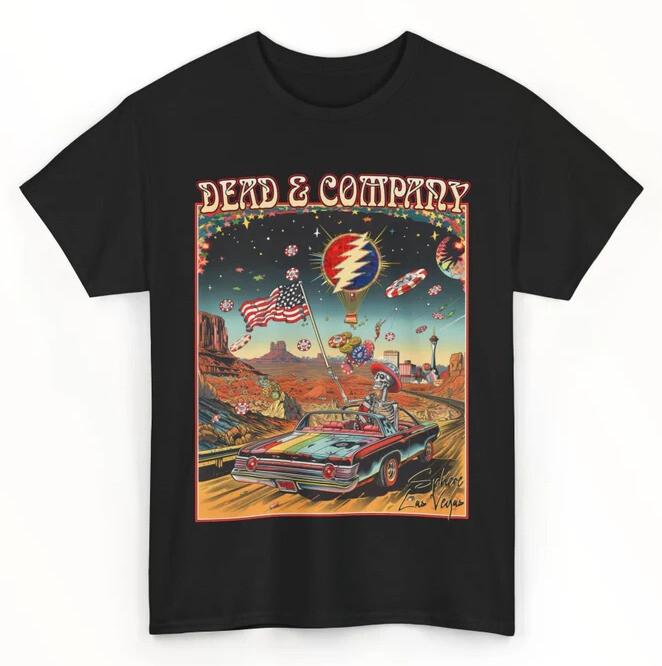 Dead And Company Tour 2024 Live in Las Vegas Graphic Shirt Men Women