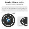2Pcs Car Cup Coaster Waterproof Non-Slip Water Cup Pad Holders Car Interior Accessories For BMW E46 E90 E60 F10 F30 G30 E92 X5