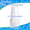 Threaded Hose Fittings Connector 1-4pcs 3.8cm/1.5inch Pool Filter Pump Hose Adapter Equipment for Hayward SPX1091Z7 SPX1091Z4