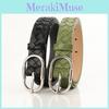 Trendy Womens Fabric Pu Belt With Alloy Pin Buckle For Casual And Dress Outfits