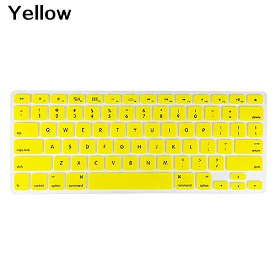 Copritastiera Colorato Morbido in Silicone per Apple Macbook Air Pro Versione USA Laptop