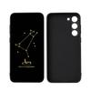 12 Constellations Zodiac Signs Luxury Black Phone Case For Samsung Galaxy S23 S24 S25 Ultra S22 Plus S21