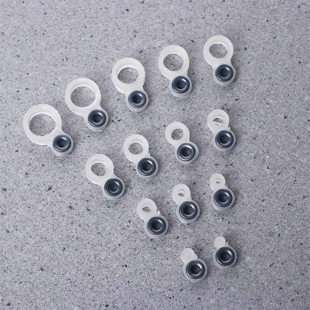 Tip Repair Kit Guide Ring Fishing Line Guide O Ring Silicone Ring Fishing Rod Wire Ceramic Ring