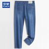 ROMON Men's Loose Straight Stretch Summer Jeans