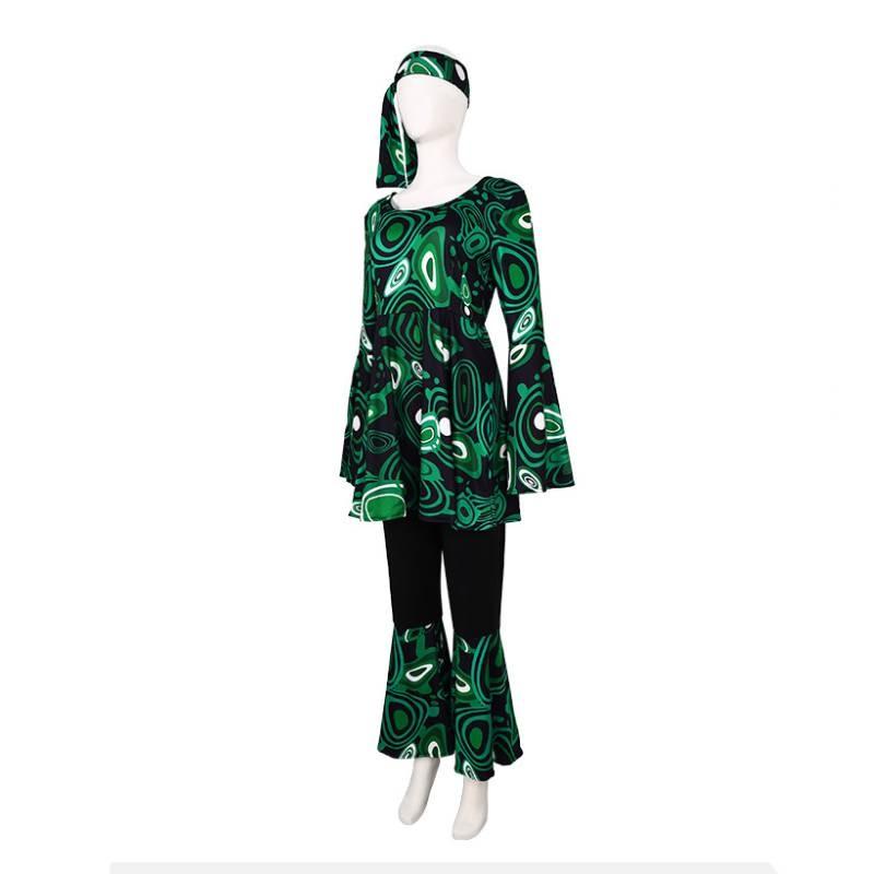 Costume Hippie Cosplay Halloween Polyester Unisex Stage Outfit Party Clothing