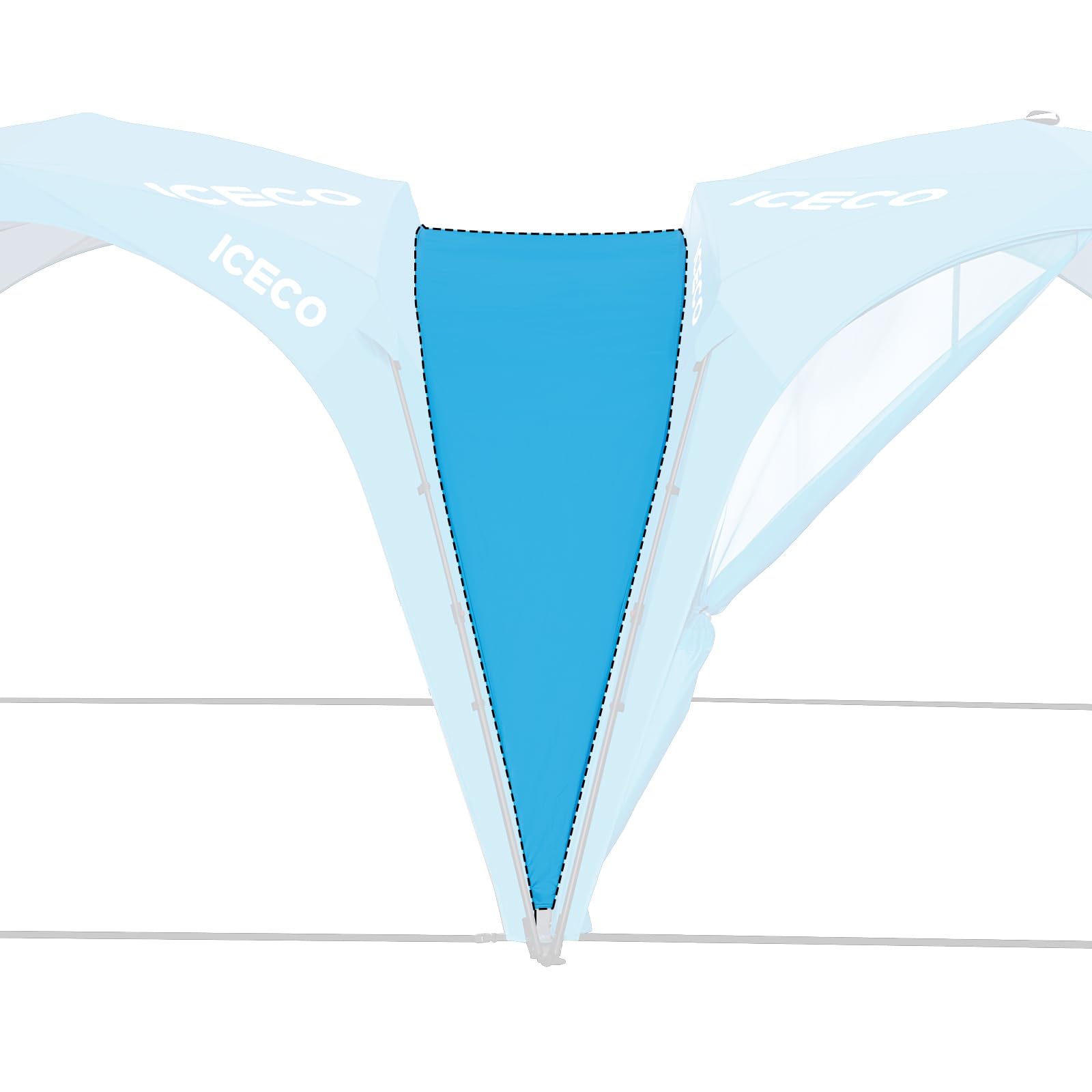 

ICECO One-Touch Tarp Tent, Infinitely Connectable (Connected)