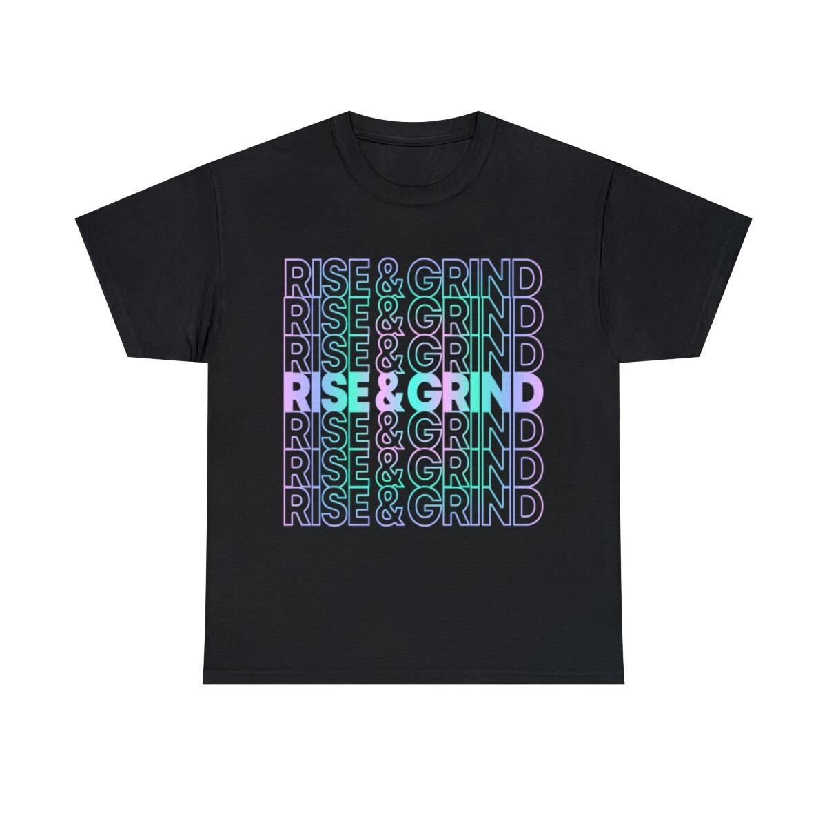 Rise And Grind Graphic Tee Shirt, S-5XL M
