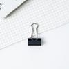 Black Long Tail Paper Clip - Small Phoenix Iron Clip for Office and Test Papers