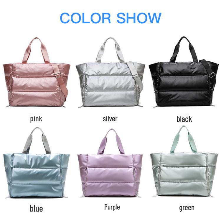 Multi-Purpose Fitness Bag with Wet/Dry Separation for Yoga, Swimming, and Travel
