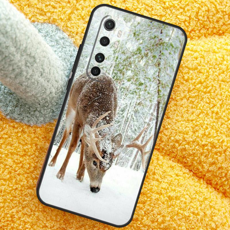 Deer Reindeer Animal Case For Xiaomi 17 Pro Max 13 14 15 Ultra 13T 14T 15T Cover For POCO X7 X5 X6 F5 F6 F7 F8 Pro