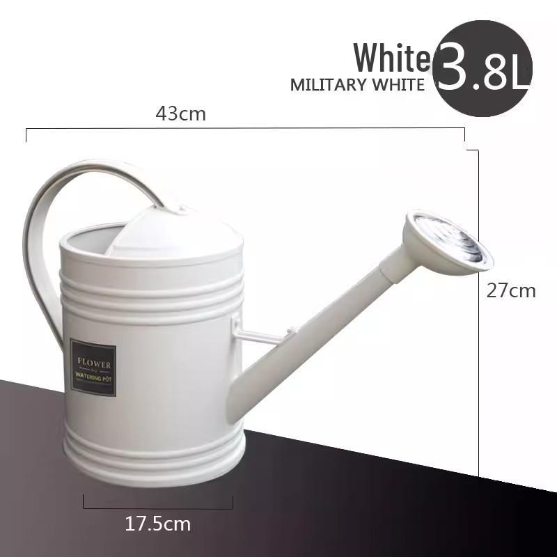 Long-Spout Plastic Watering Can, Imitation Tinplate, for Flowers, Plants, and Vegetables