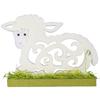 Easter Lamb Standing Foam Figurine White