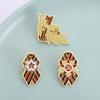 Russian War Memorial Alloy Ribbon Brooch Easy Clip On Fastening Badge For History Enthusiasts And Cultural Displays