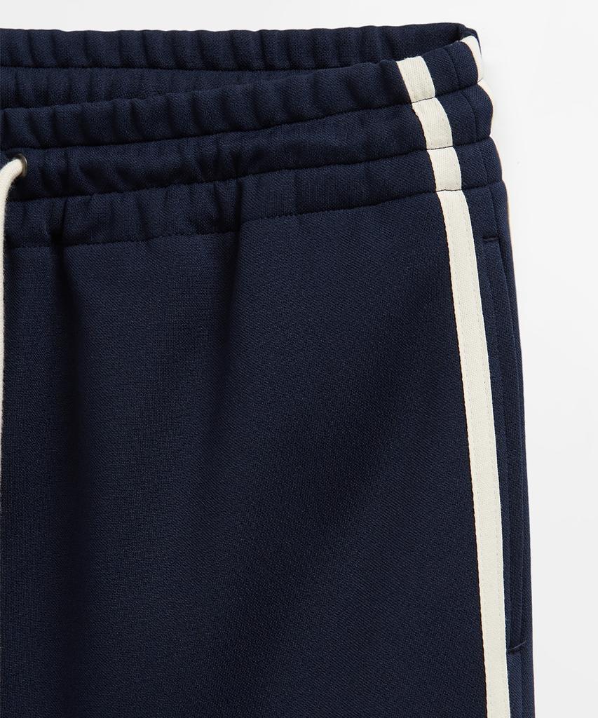 LMOOD Leon Flare Track Pants Navy
