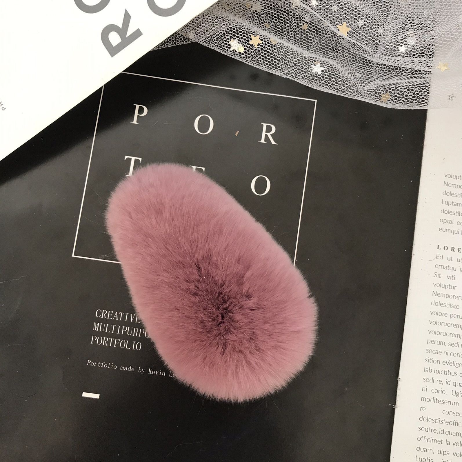 

Real Rabbit Fur, Fur, Headband, Hat, Women s Autumn and Winter Forehead To Keep Warm, Going Out, Headgear, Headgear, Women s Hair Band, Plush Headband