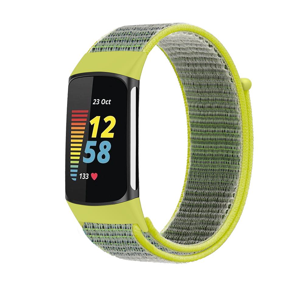Nylon Strap for Fitbit Charge 6 Smart Watch Sports Nylon Weave Loop Bracelet Wristband Correa Pulsera for fitbit Charge 5 Band
