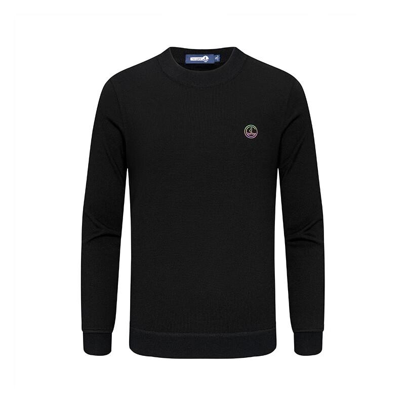 Navigare Men's Winter Wool Blend Fleece-Lined Sweater