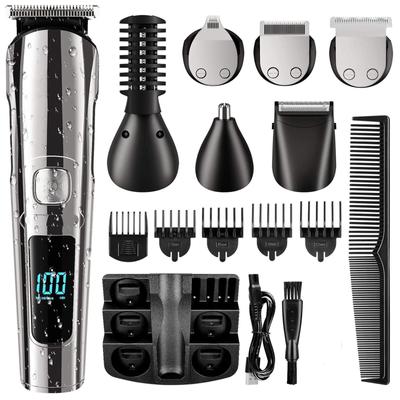 Hair Clippers Multifunction Hair Trimmer Beard Trimmer Wireless Baber Haircut For Men 6 In 1