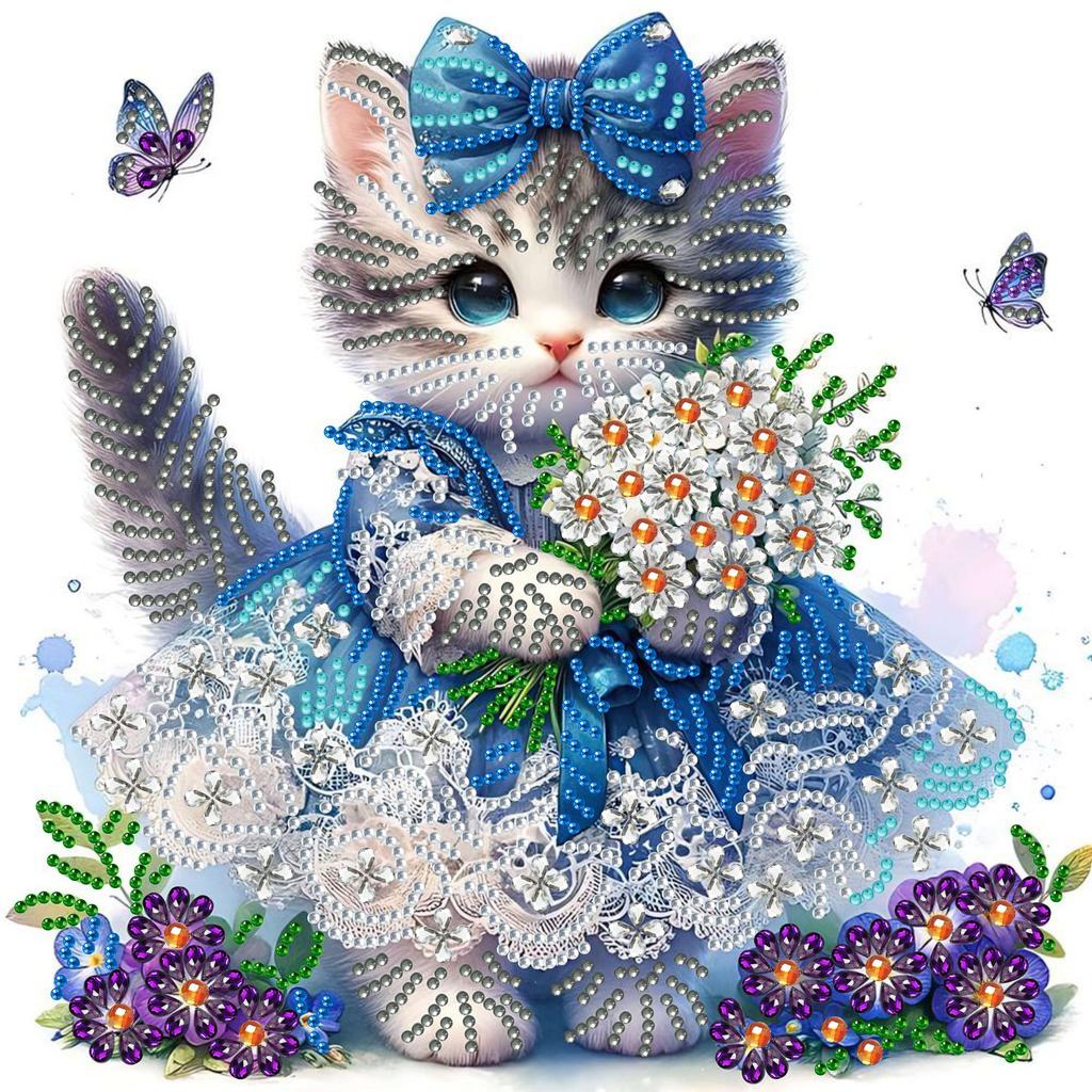 Diamond Painting, Special-Shaped Diamond Painting, Handmade Sticker Material Package 30 * 30 Diamond Sticker Diy Decorative Painting Cross-Border