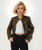 Fashion Women's Jacket Motorcycle Leather Jacket Women's Leather Jacket Slim Fit