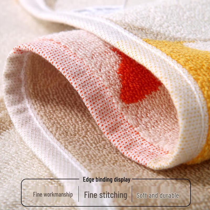 Jinhao Pure Cotton Absorbent Face Towel (2-Pack)