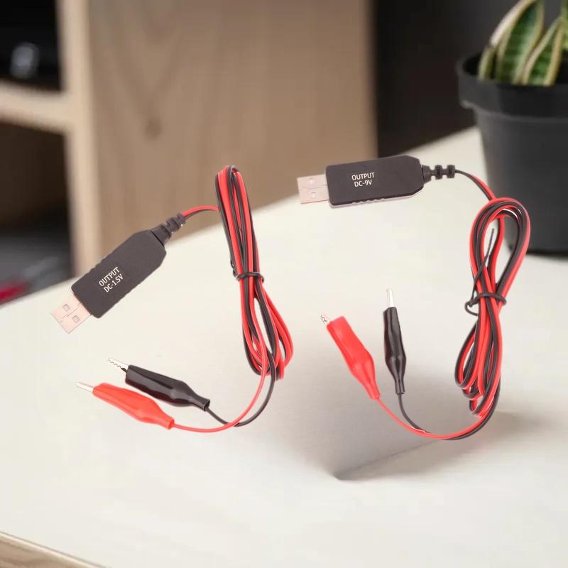 Specialized 5V to 3V USB Power Converter Cable for Multimeter, Microphone, Medical Devices, and Toy's Remote