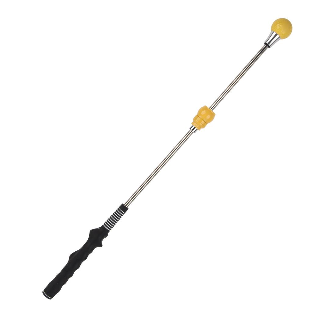 A195 Golf Swing Trainer Practice Stick Device Golfer Correct Posture Training Rod ToolYellow