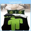Billie Eilish Printed Duvet Cover Pillowcase Bedding Three Piece Set Use Bedroom