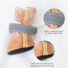 4PCS/SET Wear-Resistant Dog Sneakers Breathable Pet Footwear Dog Boots Dog Foot Covers  Training