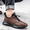 Men Shoes  New Autumn Winter Shoes Keep Warm Sneakers Men Casual Shoes Soft Walking Shoes Genuine Leather Shoes Plus Size 48
