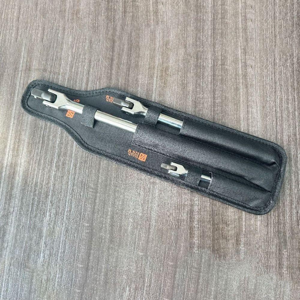 3pcs 1/4" 3/8" 1/2" Socket Wrench High Torque Wrench Set Portable F Steering Handle Wrench  Workshop