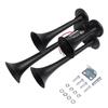 FARBIN 4 Trumpet Air Horn 12V/24V 130DB Four-tube Air Train Horn with Electric Solenoid Powerful Loud Truck For Vehicle Truck
