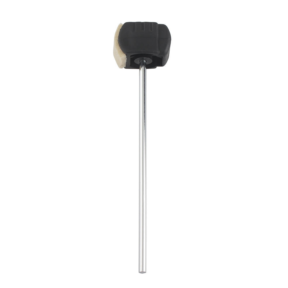 High-quality Bass Drum Pedal Beater Wool Felt Stainless Steel Handle Parts