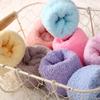 Women Socks Soft Coral Velvet Plush Thicken Floor Bed Sock For Autumn Winter Solid Color Warm Lady Socks