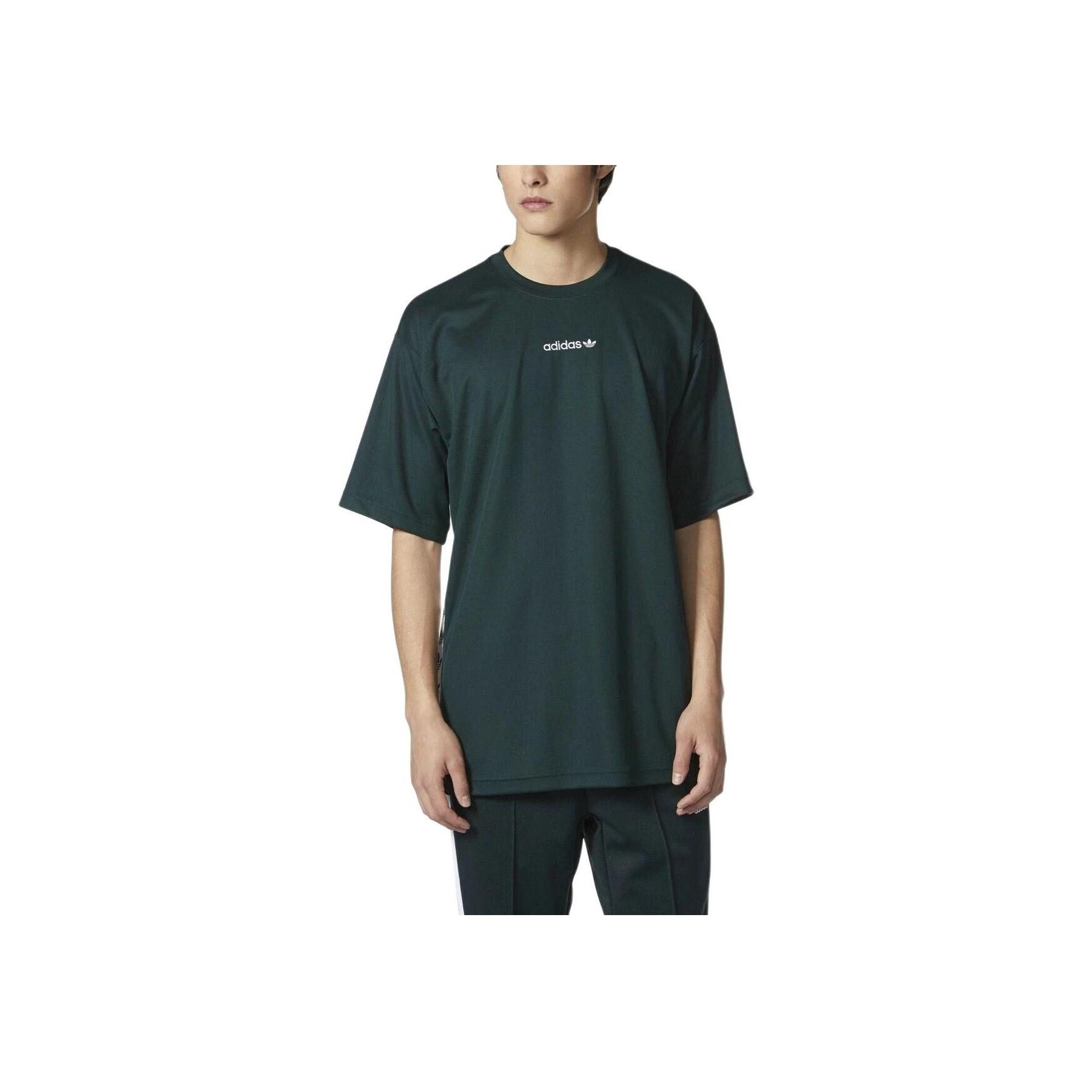 

Adidas Originals TNT Tape Round Neck Fashion Comfortable Versatile Short Sleeve T-Shirt Men Tops BS4774 L