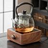Chaxun Walnut Wood Electric Ceramic Stove