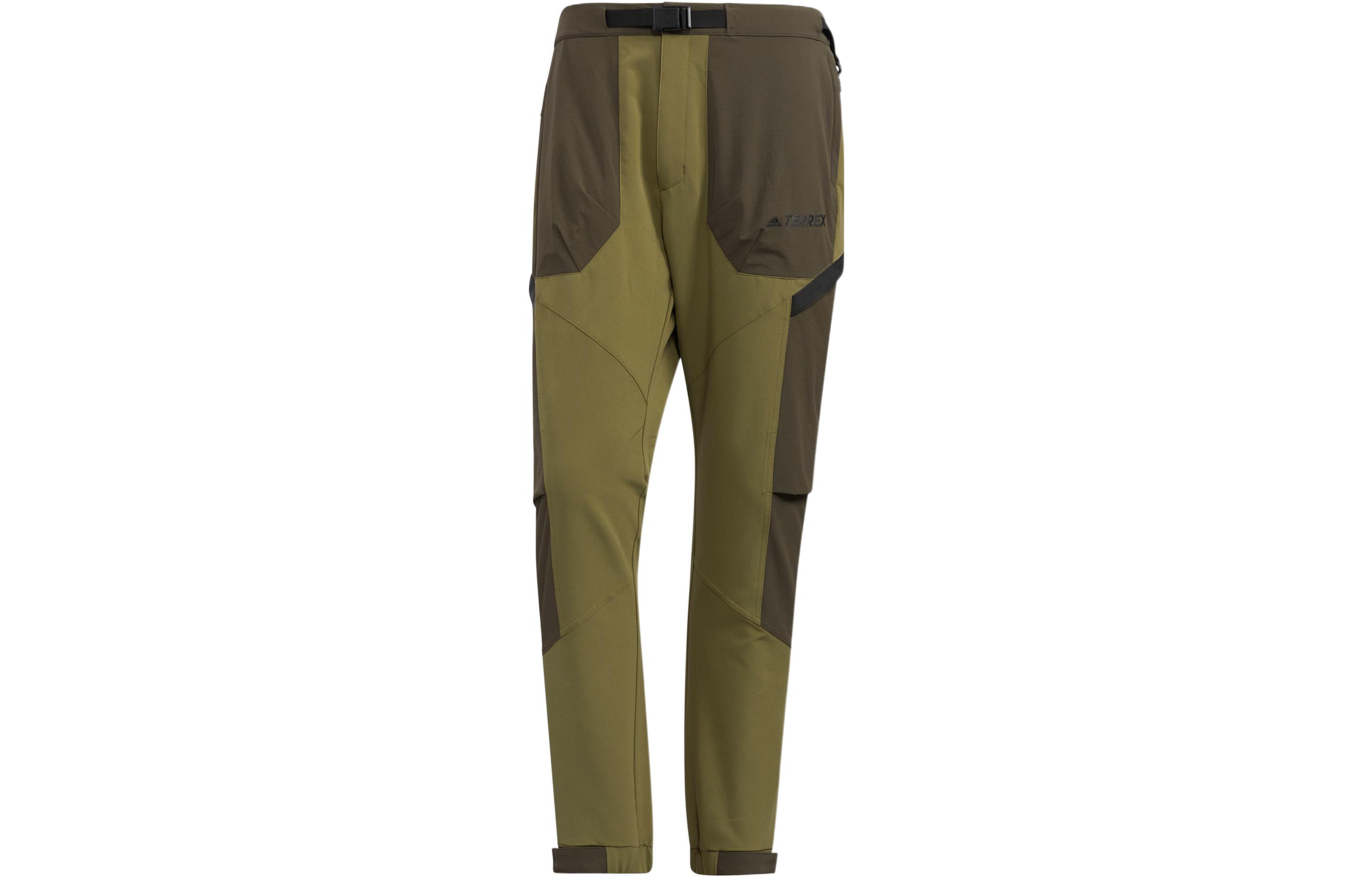 Adidas Knitted Sweatpants Men s Brown Green HN2039 XXL