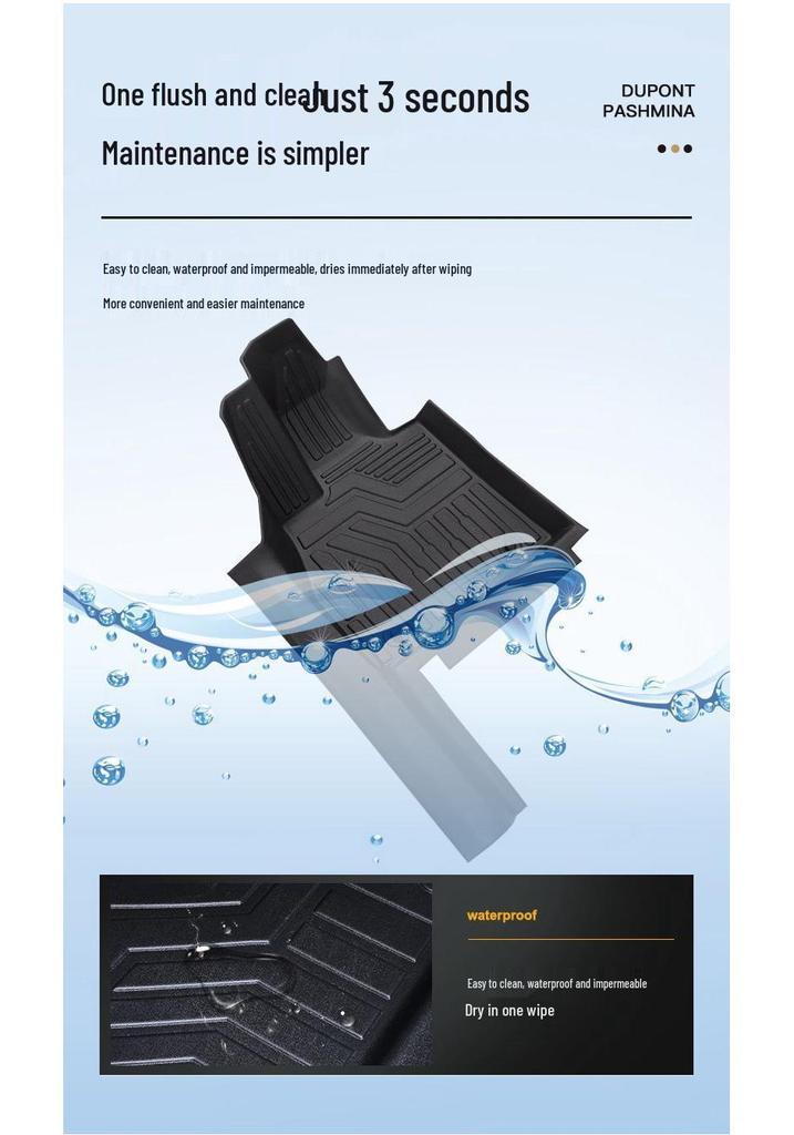 2023-2025 AION Y TPE 5D All-Weather Car Floor Mats